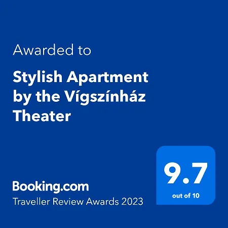 Stylish By The Vígszínház Theater Apartamento *